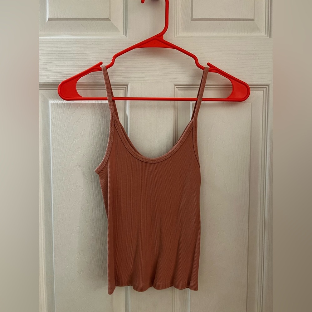 John Galt Brandy Melville pink tank top